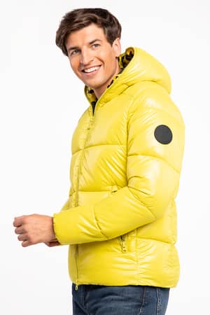 Kurtka Save The Duck EDGARD hooded jacket D31280M-LUCK15-50026-Citronella Green