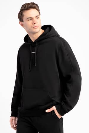 Bluza Calvin Klein micro branding hoodie j30j317388beh