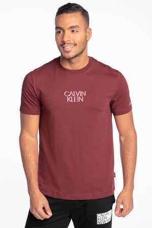 Koszulka Calvin Klein Jeans SHADOW CENTER LOGO T-SHIRT K10K106844XUU