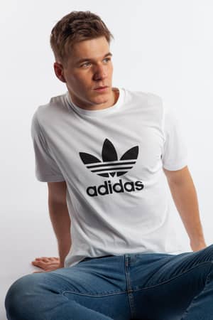Koszulka adidas TREFOIL T-SHIRT WHITE