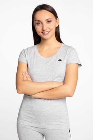 Koszulka Kappa HALINA Women T-Shirt 308000-15-4101M GREY