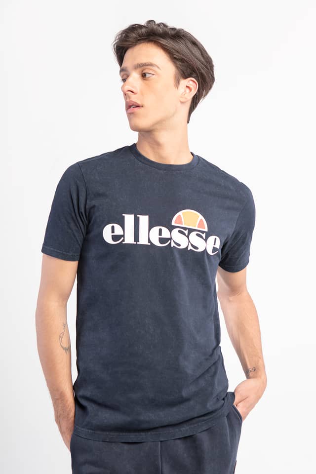 Koszulka Ellesse T-SHIRT SL PRADO CAUSTIC TEE NAVY SHM14367429