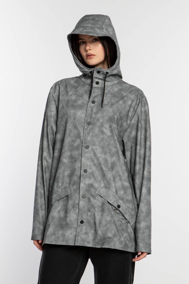 Kurtka Rains Jacket W3 12010-38 Distressed Grey