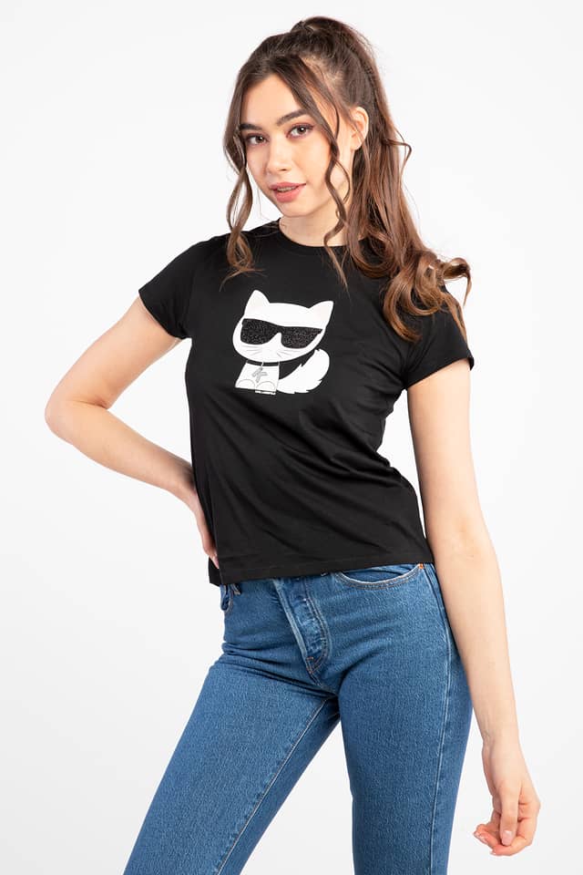 Ikonik Choupette T-Shirt 210W1723-999