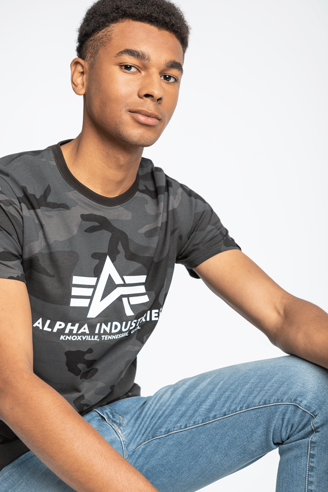 Koszulka Alpha Industries Basic T-Shirt 01C CAMO