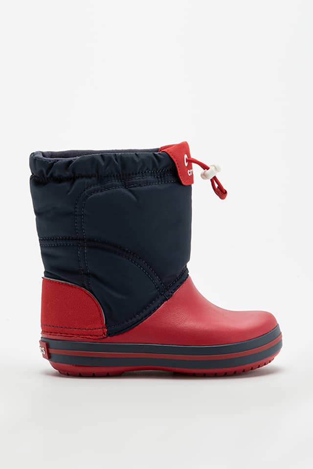Crocband LodgePoint Boot Navy/Red 203509-485