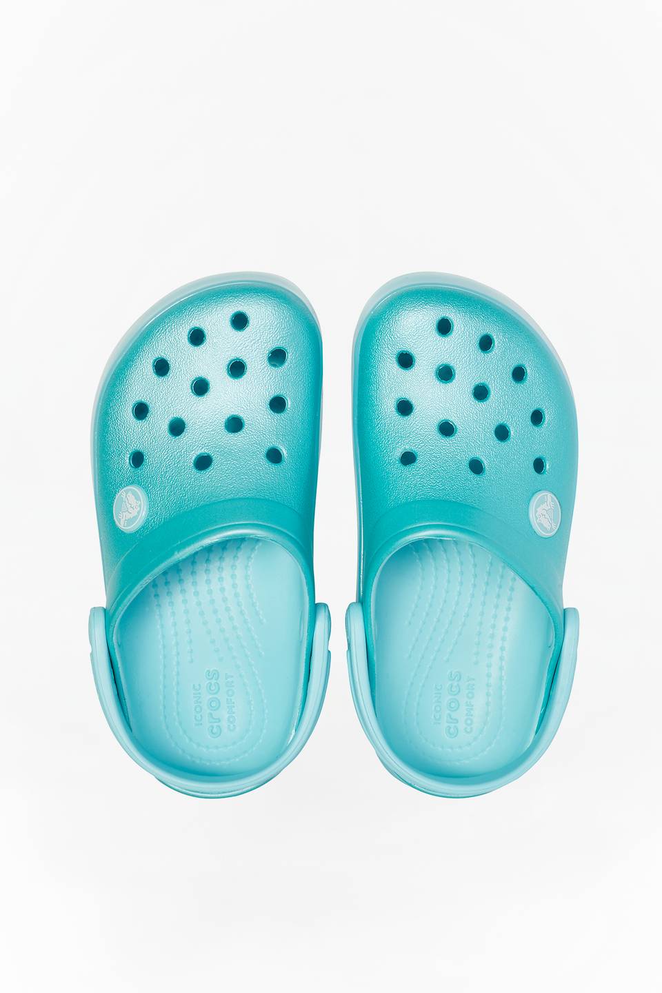 Klapki Crocs Crocband Ice Pop Clog K 205793-4O9 ICE BLUE