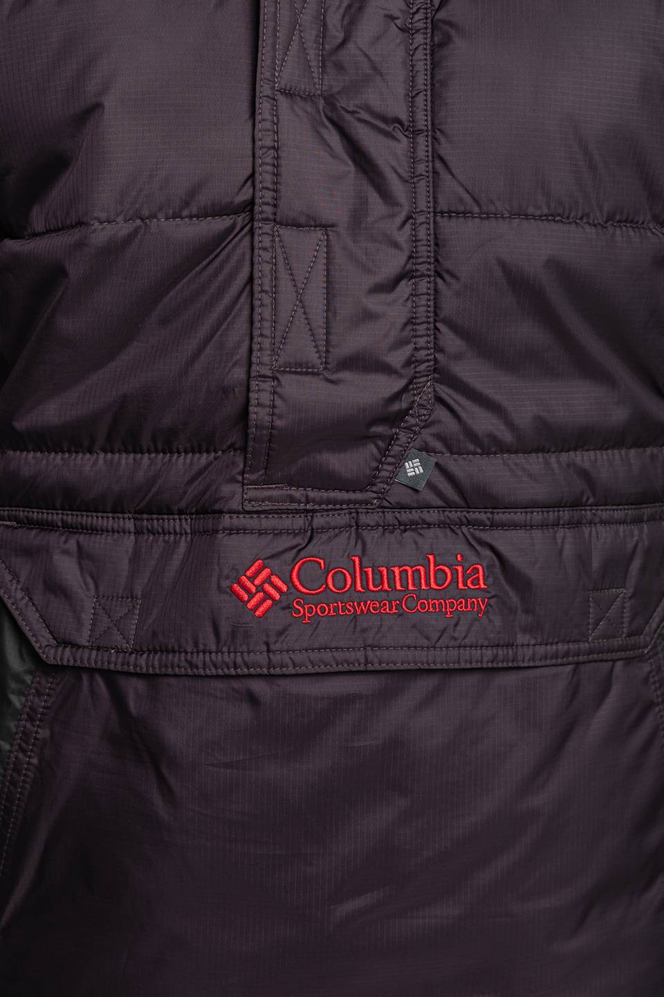 Kurtka Columbia Lodge Pullover Jacket 1864422-511 BLACK/PURPLE/RED