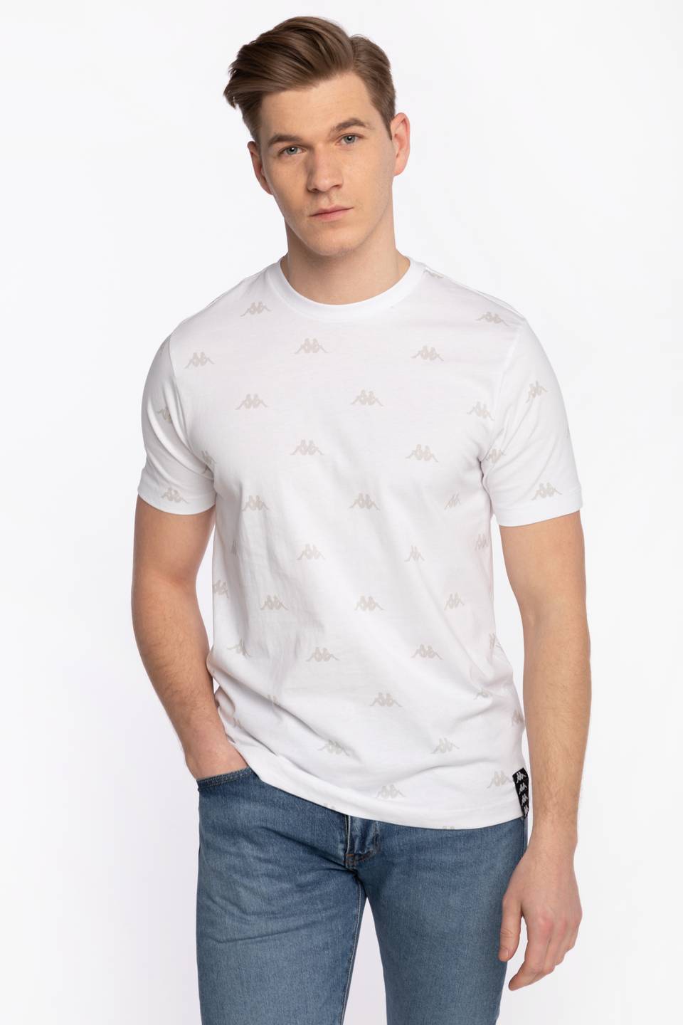 Koszulka Kappa Z KRÓTKIM RĘKAWEM IZDOT T-Shirt, Regular Fit 309037 11-0601