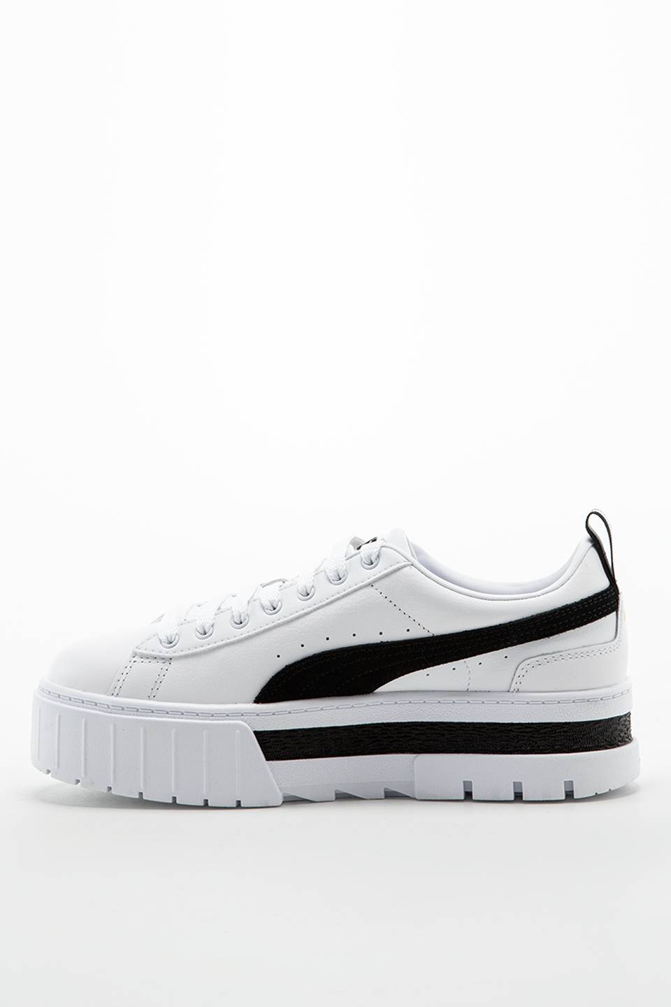 Sneakers Puma Mayze Lth Wn s  White- Black 38198301