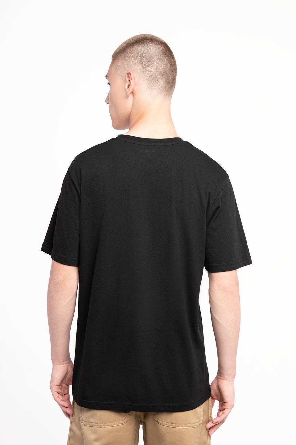 Koszulka Carhartt WIP Standard Crew Neck T-Shirt Black + Black I029370-933XX