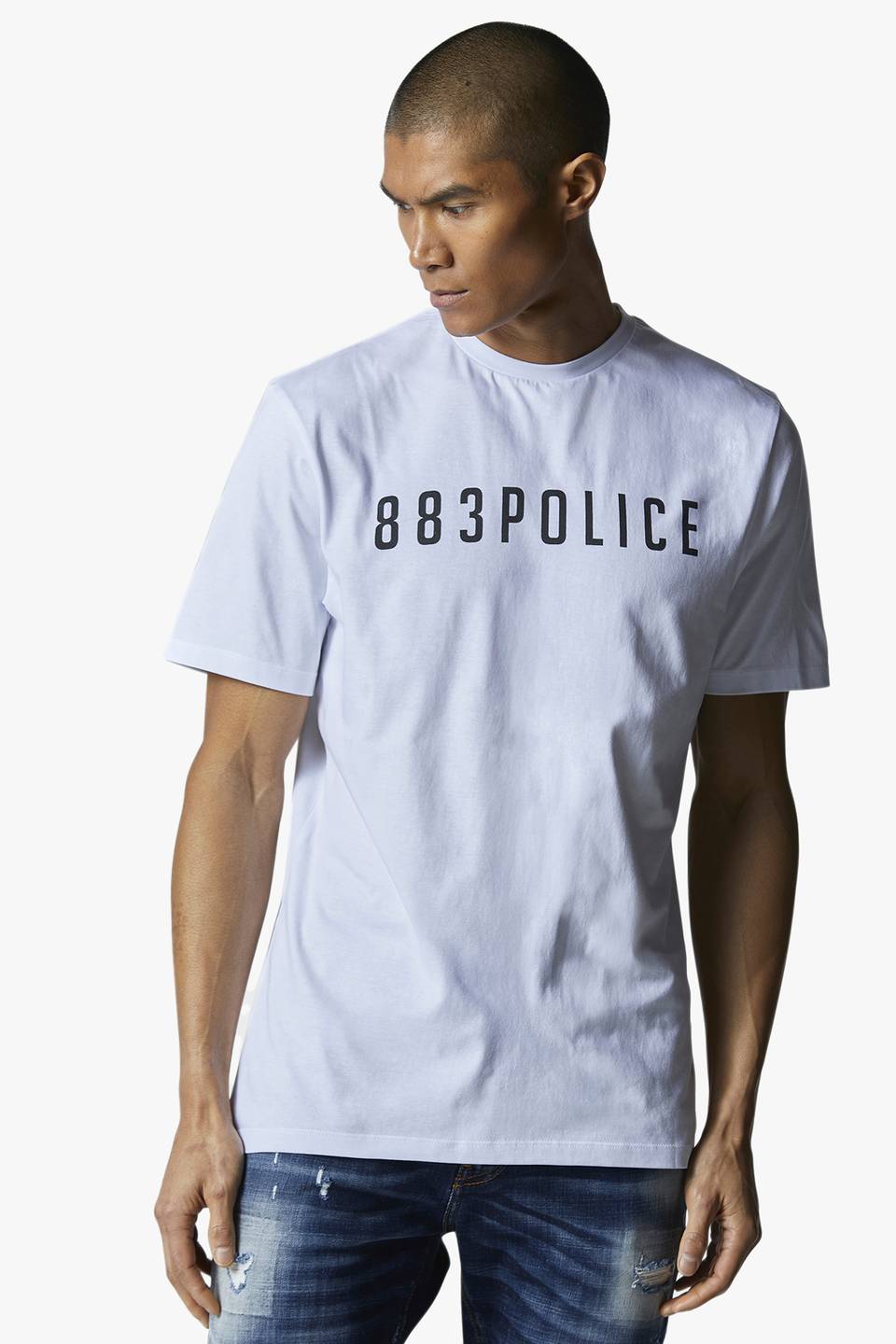 Koszulka 883 Police MENS TEE WHITE SANTOS