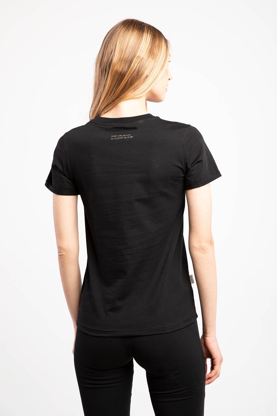 Koszulka Noona Salm T-shirt Roundneck Black