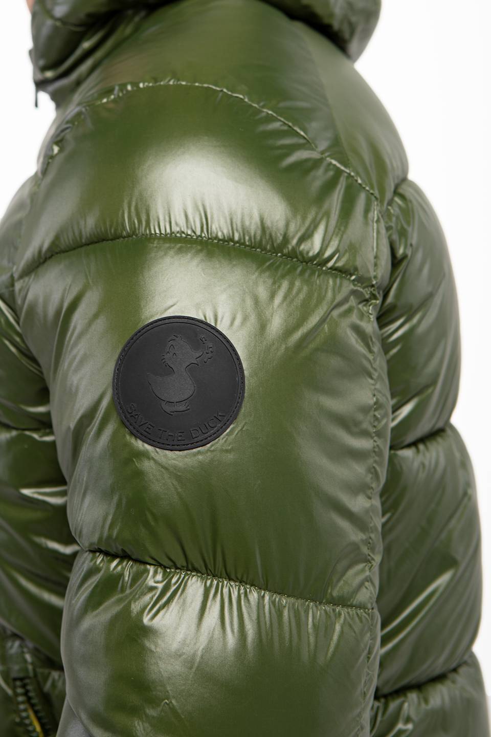 Kurtka Save The Duck EDGARD hooded jacket D31280M-LUCK15-50023-Pine Green