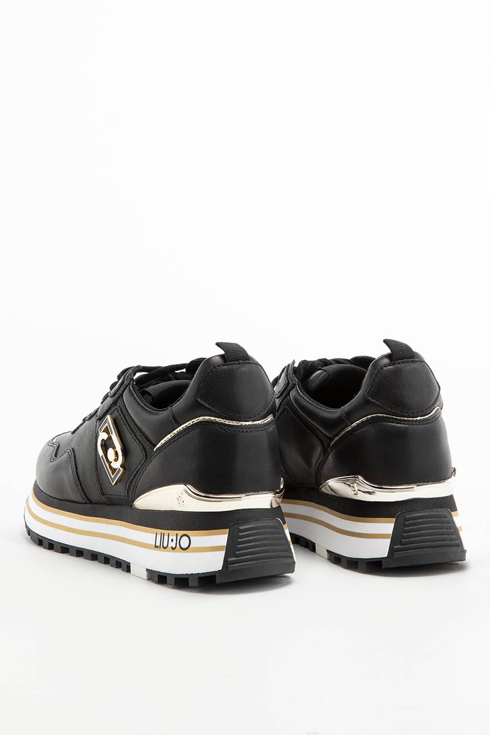 Sneakers Liu jo MAXI WONDER 01 - SNEAKER CALF BLACK BF2095P010222222