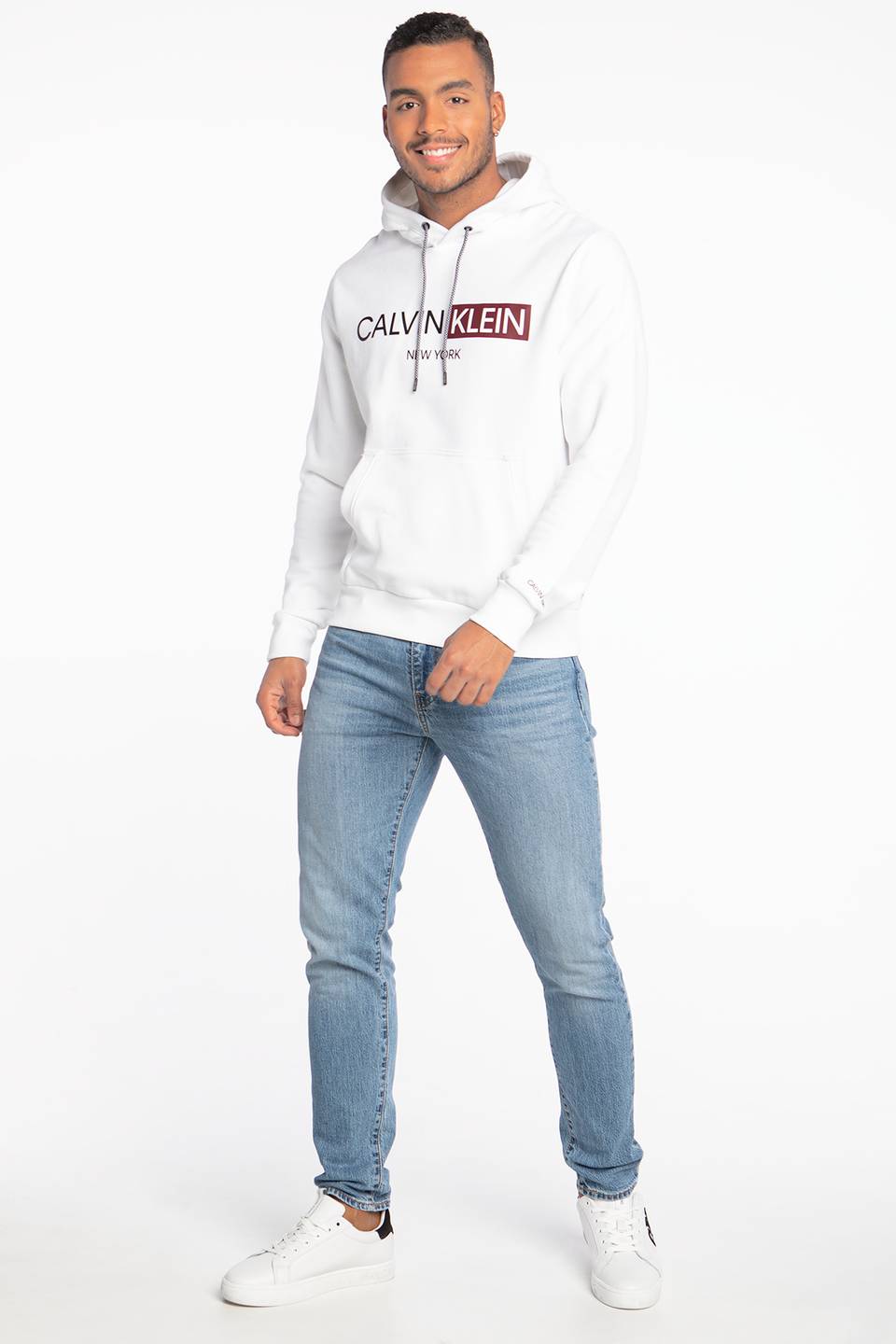 Bluza Calvin Klein Jeans CONTRAST GRAPHIC LOGO HOODIE K10K107168YAF