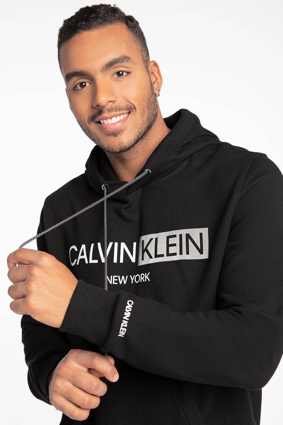 Bluza Calvin Klein Jeans CONTRAST GRAPHIC LOGO HOODIE K10K107168BEH