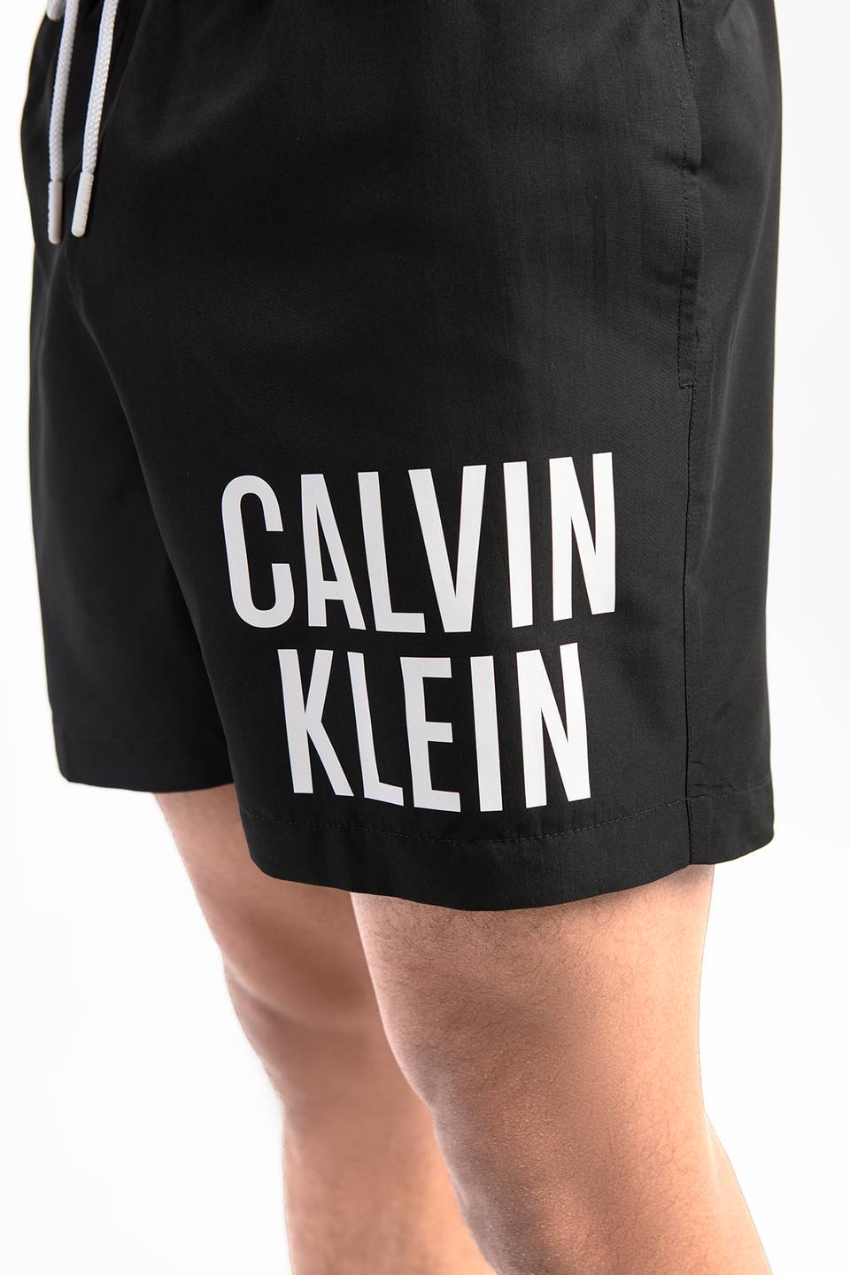 Szorty Calvin Klein medium drawstring-nos km0km00739beh