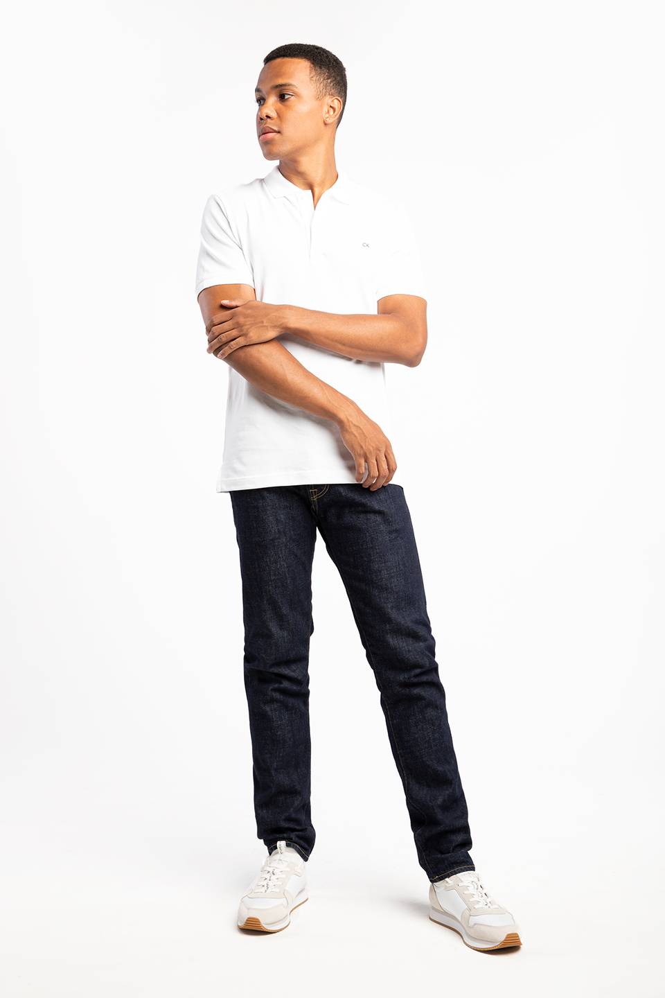 Koszulka Calvin Klein stretch pique slim polo k10k108727yaf