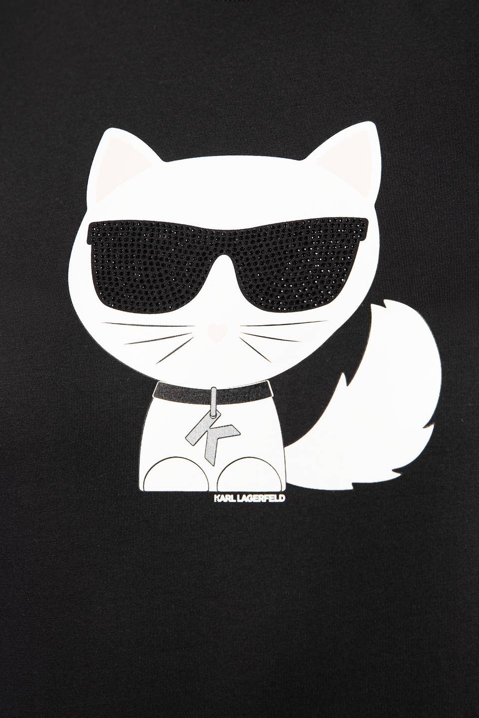Koszulka Karl Lagerfeld Ikonik Choupette T-Shirt 210W1723-999