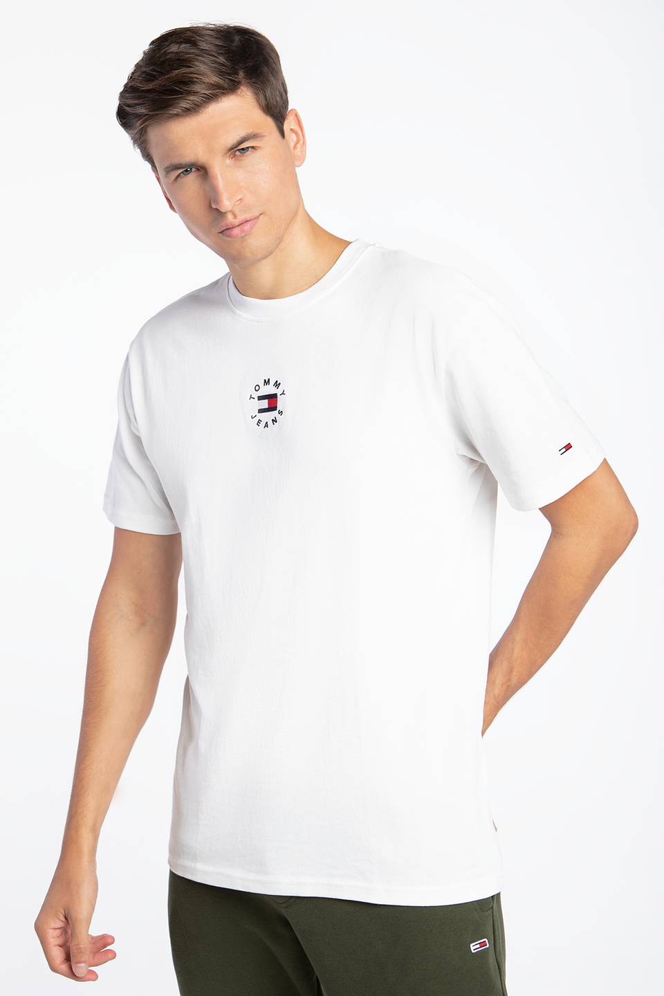 Koszulka Tommy Hilfiger White DM0DM11602YBR