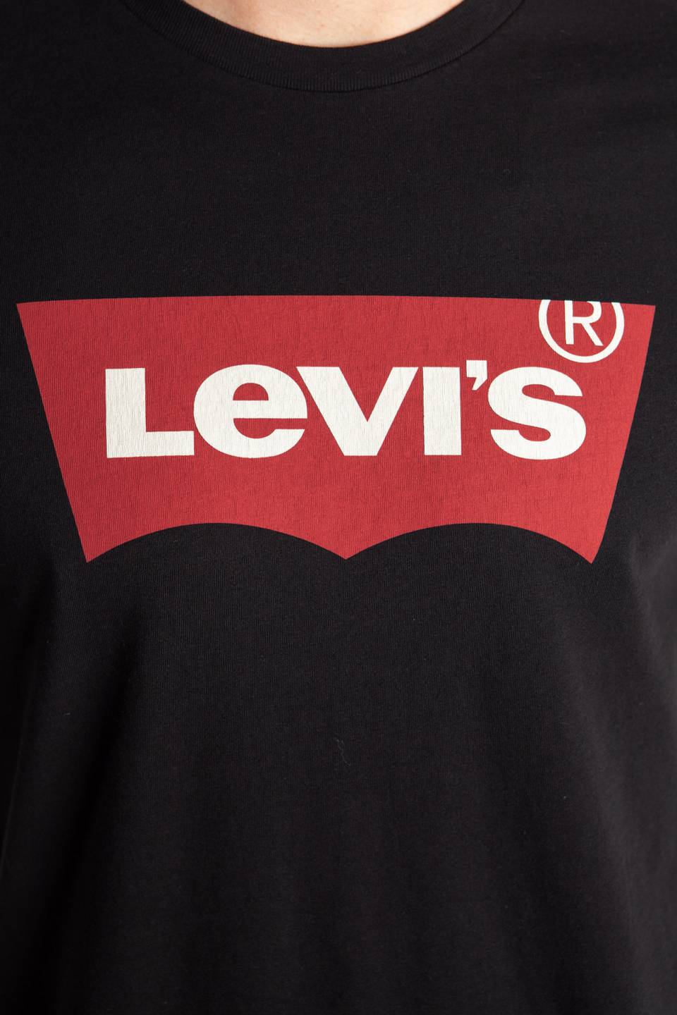 Koszulka Levi's GRAPHIC SETIN NECK 0137 BLACK