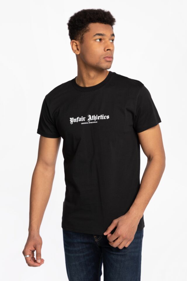 Z KRÓTKIM RĘKAWEM OG Sportswear T-Shirt Black Black UNFR21-001