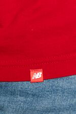ESSENTIALS STACKED LOGO T REP MT01575REP RED/WHITE